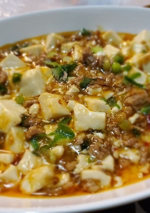 激うま!麻婆豆腐( ⁎ᵕᴗᵕ⁎ )❤︎-レシピのメイン写真
