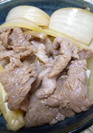 牛丼♫-レシピのメイン写真