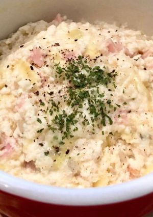 低糖質！オートミールでポテトサラダ-レシピのメイン写真