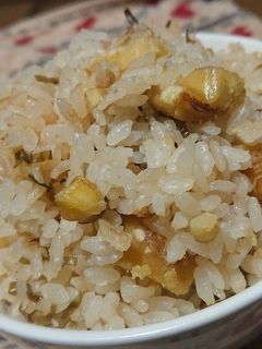 季節の栗ご飯-レシピのメイン写真