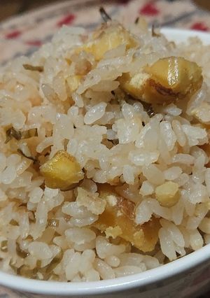 季節の栗ご飯-レシピのメイン写真