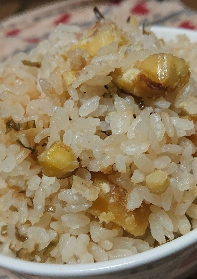 季節の栗ご飯-レシピのメイン写真