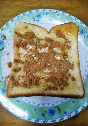 梨湖の簡単ハニーシナモントースト-レシピのメイン写真