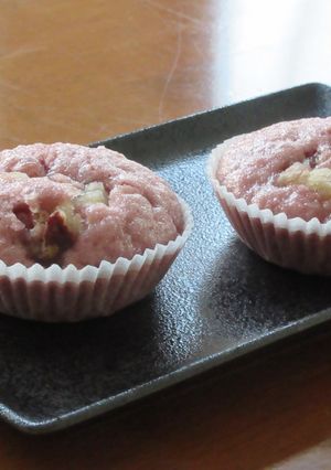 赤ワインで作る！栗入り白あん酒蒸し饅頭-レシピのメイン写真