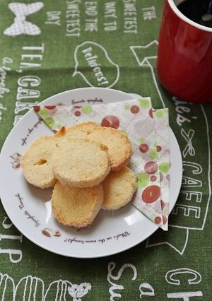 簡単おやつ♪ココナッツディアマンクッキー-レシピのメイン写真