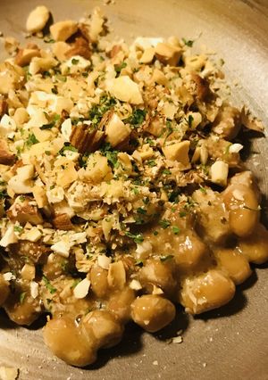 毎日の納豆●３種類のミックスナッツと-レシピのメイン写真