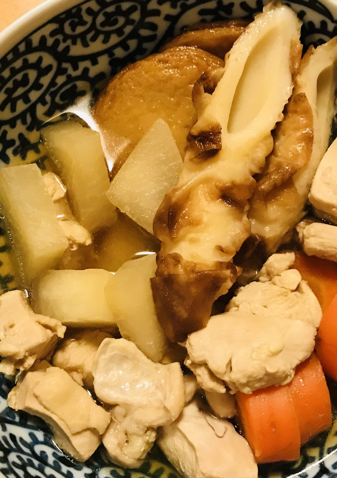 めんつゆで作るおでん風煮込み-レシピのメイン写真