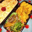 野菜たっぷり男子弁当 79