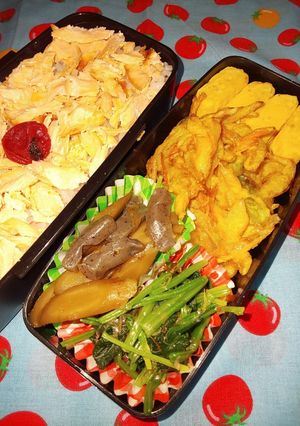 野菜たっぷり男子弁当 79-レシピのメイン写真