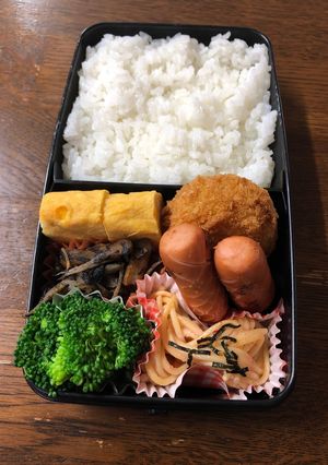 中学生男子弁当☆20191007-レシピのメイン写真