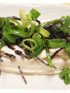 簡単おつまみ☆塩昆布冷奴-レシピのメイン写真