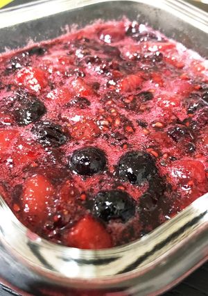 簡単！時短！冷凍食品ミックスベリーソース-レシピのメイン写真