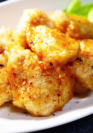 柔らか鶏むね肉の唐揚げ★ピリ辛南蛮酢がけ-レシピのメイン写真