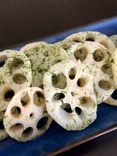れんこんの青海苔炒め-レシピのメイン写真