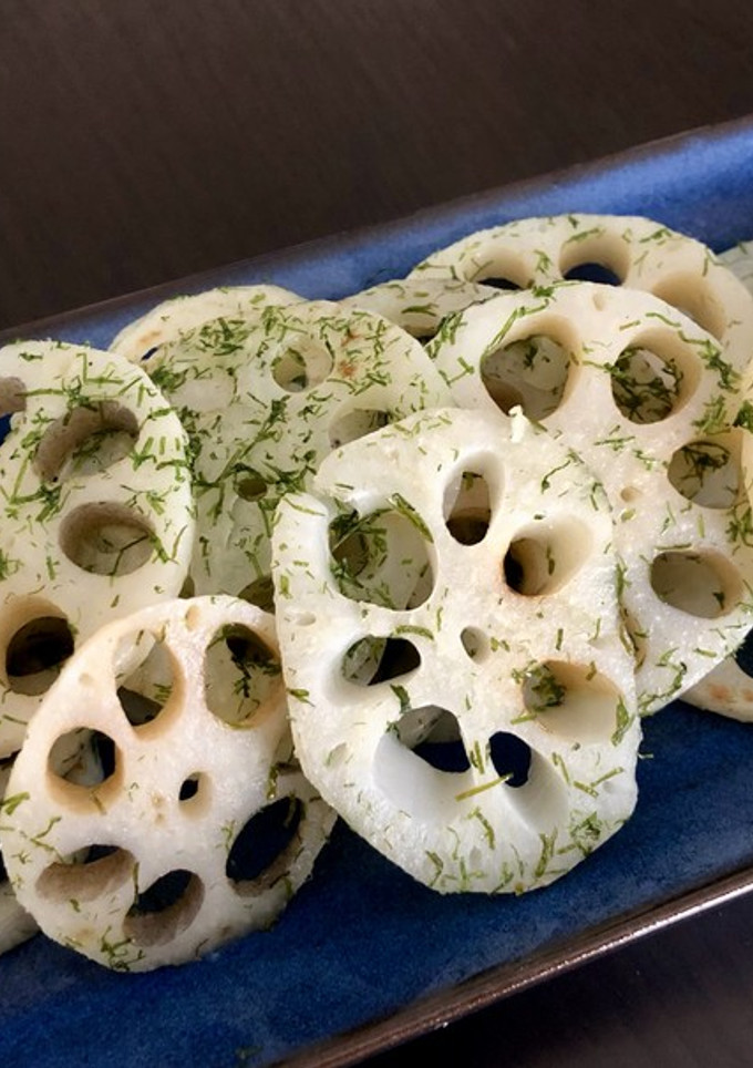 れんこんの青海苔炒め-レシピのメイン写真