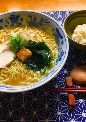 冷凍味噌バターコーン☆コク増し塩ラーメン-レシピのメイン写真
