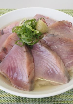 戻りガツオの出汁茶漬け-レシピのメイン写真