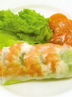 リーフレタス入り生春巻き-レシピのメイン写真