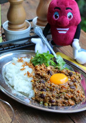 レーズンキーマカレー-レシピのメイン写真