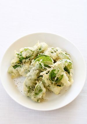 簡単おつまみ♪サク旨【バジルフリット】-レシピのメイン写真