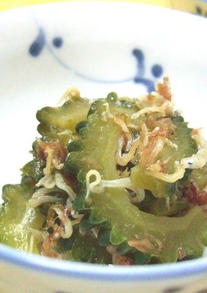 さっぱり食べれる☆ゴーヤとカリカリじゃこ-レシピのメイン写真