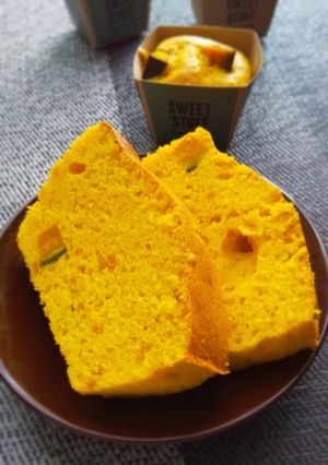 たっぷり♪かぼちゃのケーキ-レシピのメイン写真