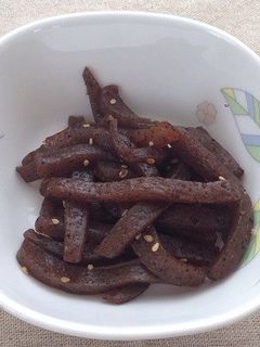 こんにゃく金平(透析食)-レシピのメイン写真