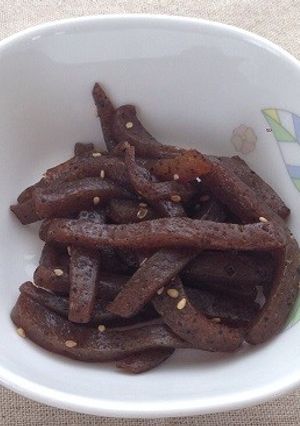こんにゃく金平（透析食）-レシピのメイン写真