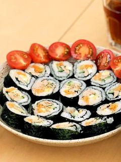 韓国本場のの味♫ ツナマヨキンパ-レシピのメイン写真