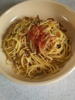 超☆簡単 松前漬の和風パスタ-レシピのメイン写真