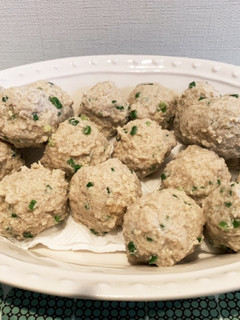 簡単ふわふわ肉だんご(豚肉)-レシピのメイン写真