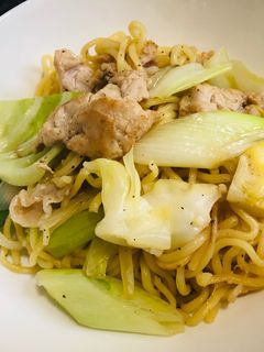 野菜たっぷり!塩焼きそば-レシピのメイン写真