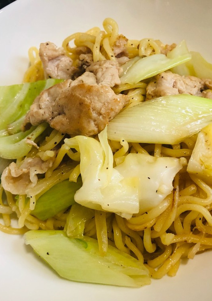 野菜たっぷり！塩焼きそば-レシピのメイン写真