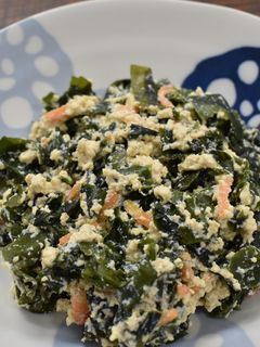 簡単！わかめの白和え-レシピのメイン写真