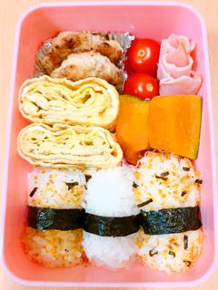 手軽で簡単おにぎり弁当-レシピのメイン写真