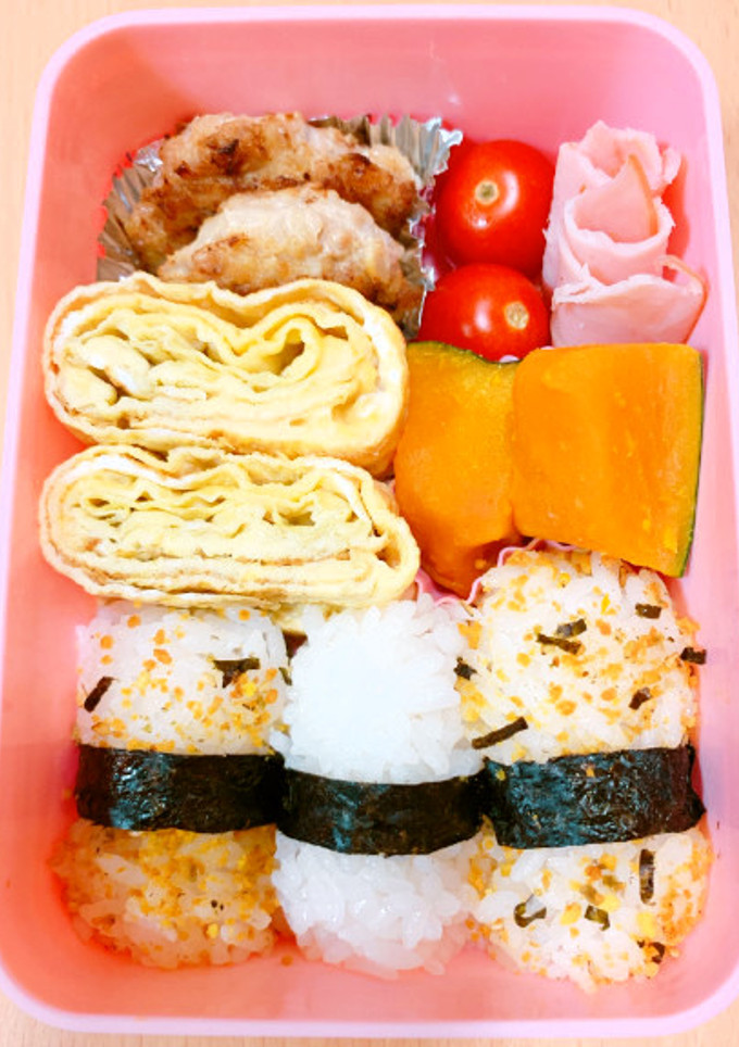 手軽で簡単おにぎり弁当-レシピのメイン写真
