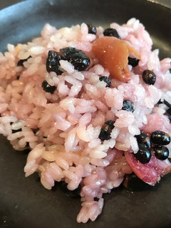 黒豆梅干しご飯-レシピのメイン写真