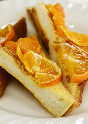 みかんのフレンチトースト-レシピのメイン写真