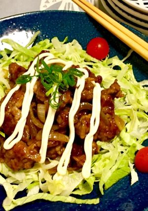 牛肉の甘辛炒め☆よっちゃんなんばん入り-レシピのメイン写真