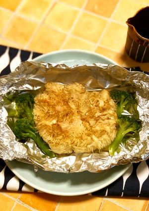ふんわり♪やまぶしたけの簡単ホイル焼き-レシピのメイン写真