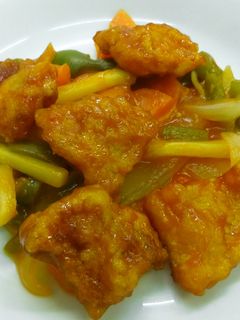 【病院】酢豚(ケチャップ)【給食】-レシピのメイン写真