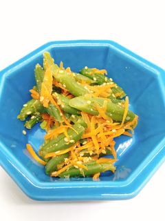 【病院】いんげんごまあえ【給食】-レシピのメイン写真