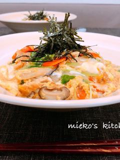 野菜たっぷり木の葉丼-レシピのメイン写真