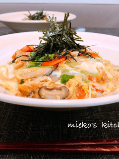 野菜たっぷり木の葉丼-レシピのメイン写真