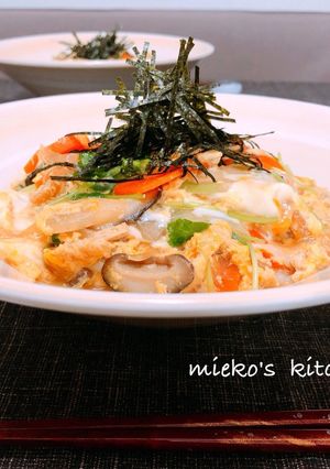 野菜たっぷり木の葉丼-レシピのメイン写真