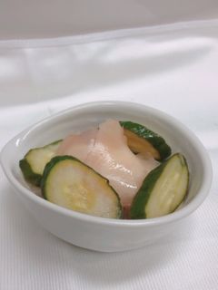 甘酢生姜ときゅうりの和え物-レシピのメイン写真