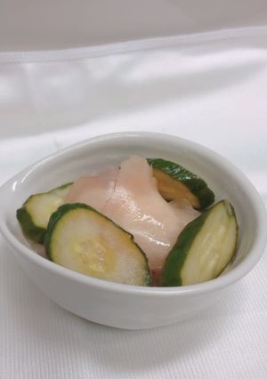 甘酢生姜ときゅうりの和え物-レシピのメイン写真