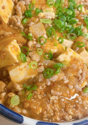 麻婆豆腐の素を使った麻婆豆腐-レシピのメイン写真