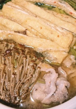 鳥味噌鍋出汁-レシピのメイン写真