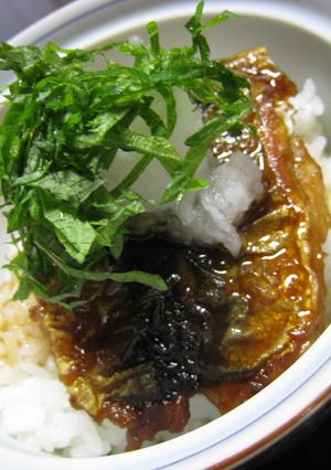 すき焼きのたれでさんまのかば焼き丼-レシピのメイン写真